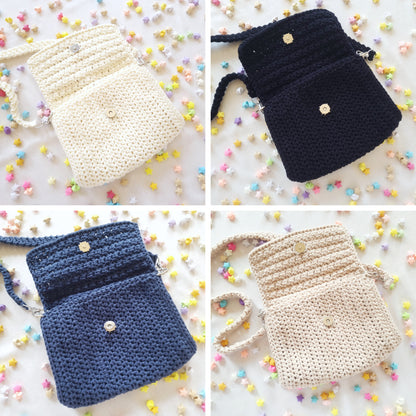 Ladies Crossbody Bag with Detachable Strap