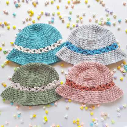 Spring & Summer Crochet Bucket Hat