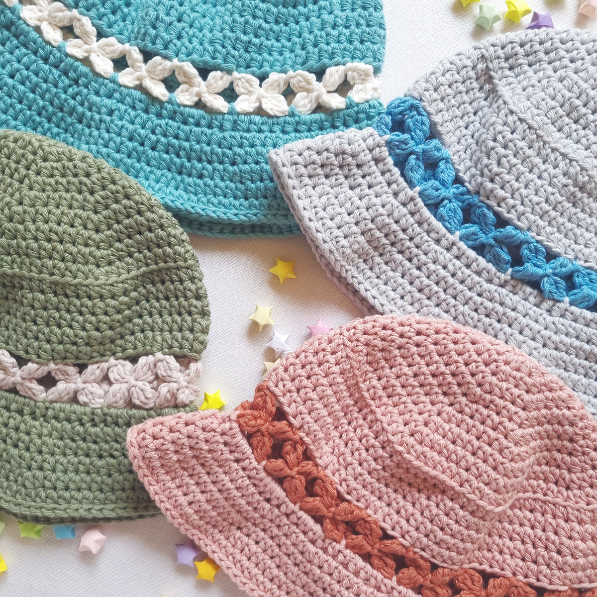 Spring & Summer Crochet Bucket Hat