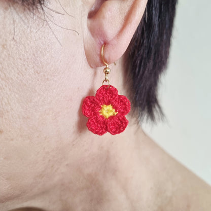 Cute Minimalist Flower Daisy Earring