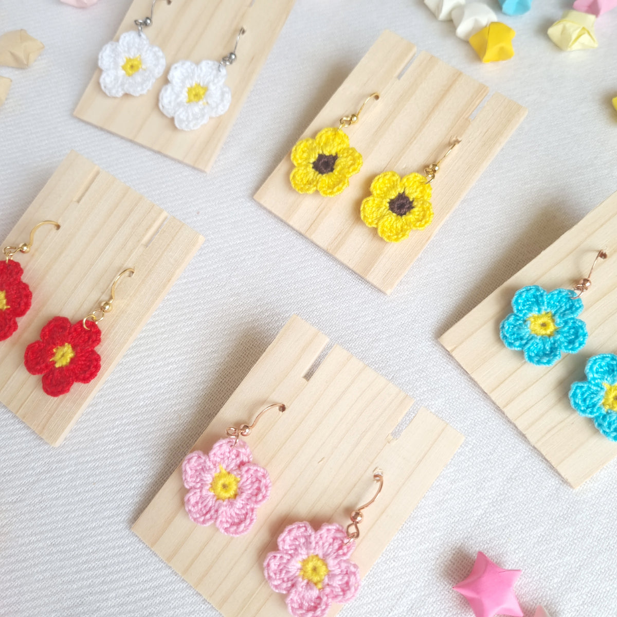 Cute Minimalist Flower Daisy Earring