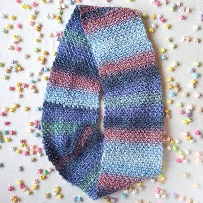 Multicolour Infinity Scarf