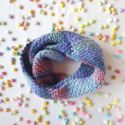 Multicolour Infinity Scarf