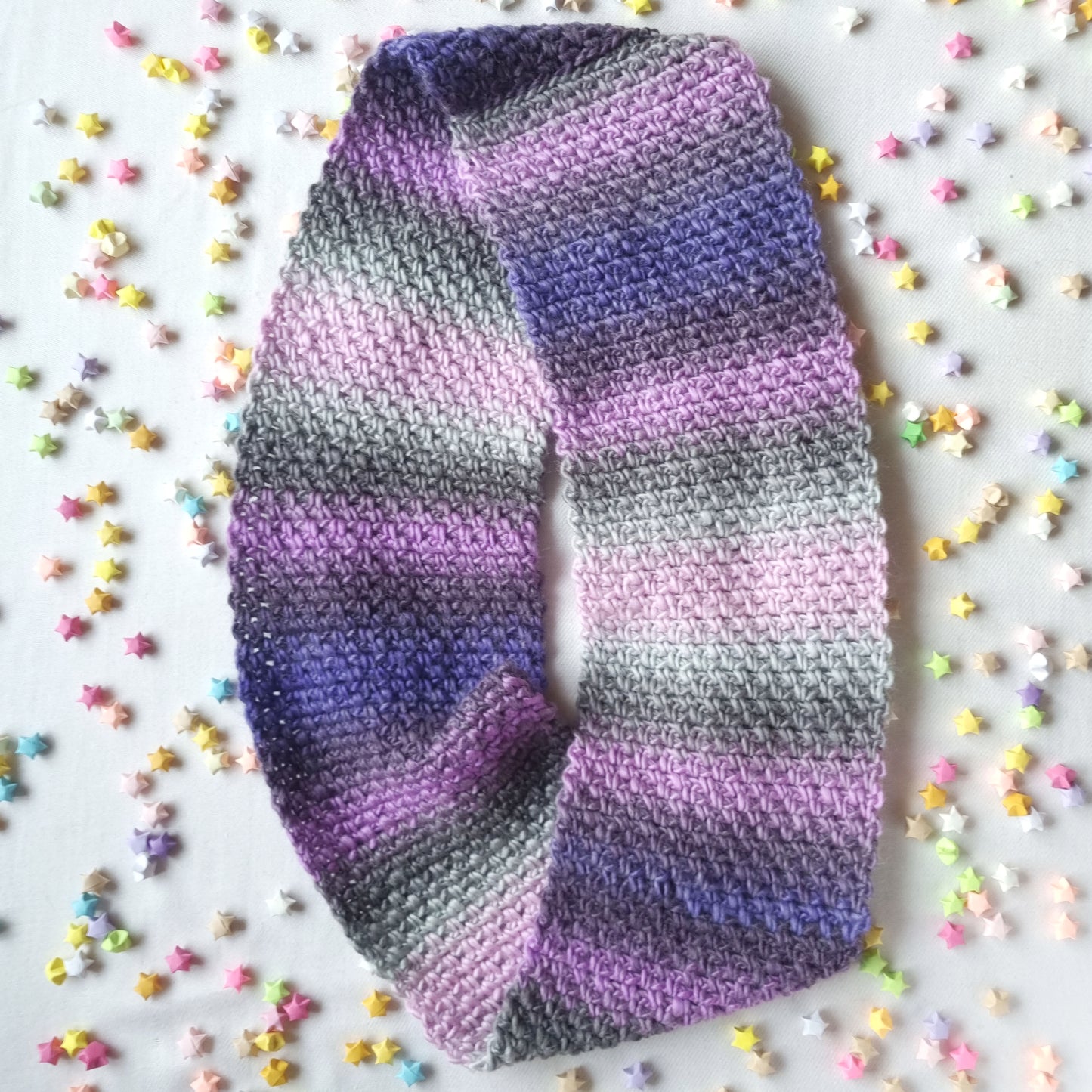 Multicolour Infinity Scarf