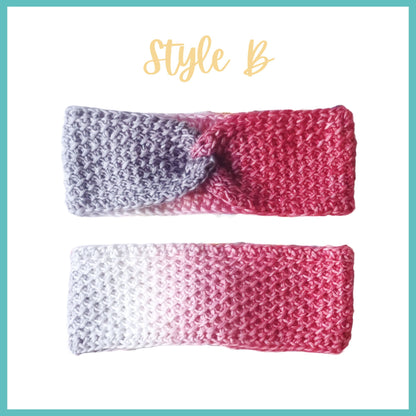 Gradient Twist Ear Warmer