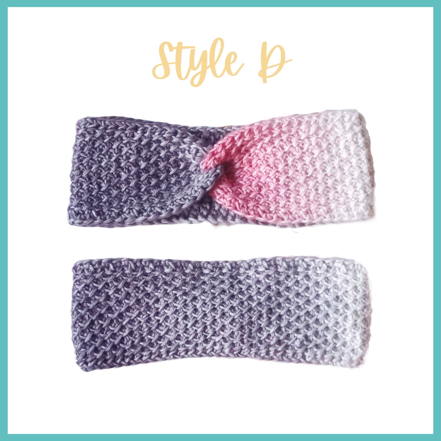 Gradient Twist Ear Warmer